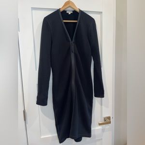 Dress cotton zip up